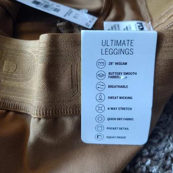 PINK Victoria's Secret Ultimate High Rise Leggings Large NWT - Picture 5 of 8